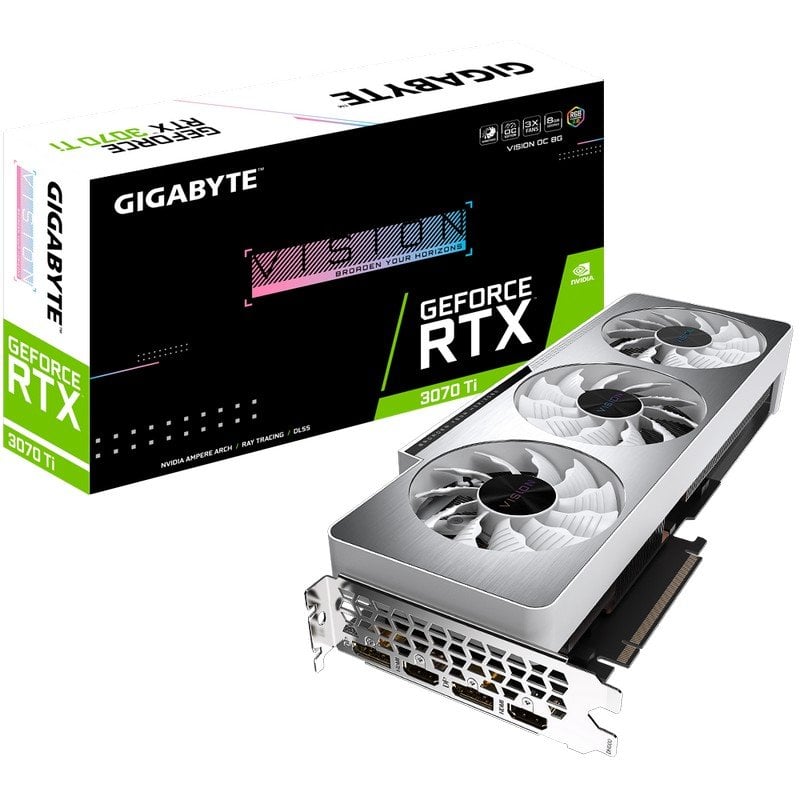 Gigabyte GeForce RTX 3070 Ti VISION OC 8GB GDDR6 Reacondicionado