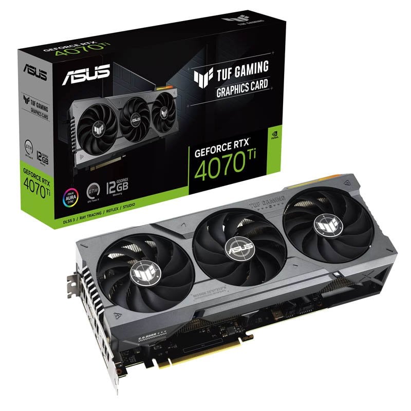 ASUS GeForce TUF Gaming RTX 4070Ti 12GB GDDR6X Reacondicionado
