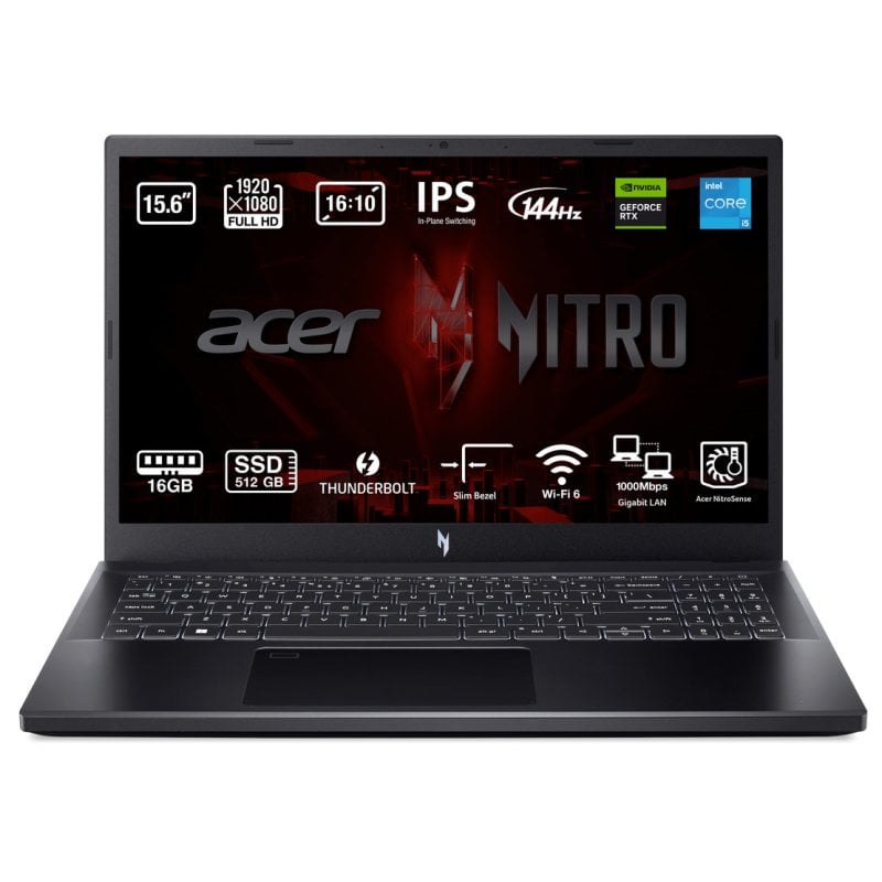 Acer Nitro V 15 ANV15-51-579P Intel Core i5-13420H/16GB/512GB SSD/RTX 4050/15.6"" Reacondicionado