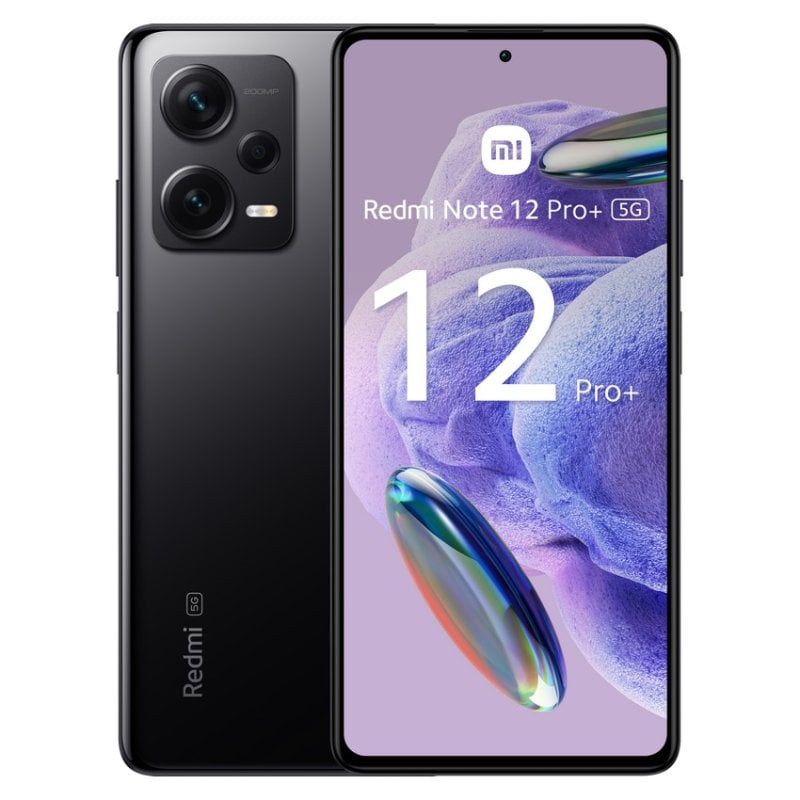 Xiaomi Redmi Note 12 Pro Plus 5G 8/256GB Negro Libre + Cable USB-C a Jack Reacondicionado