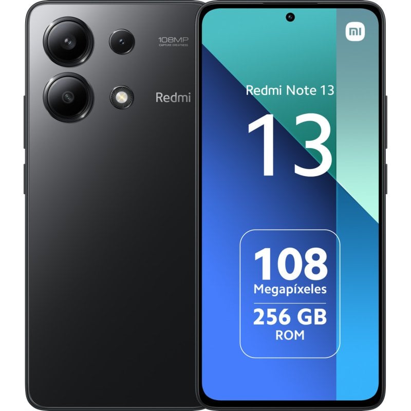 Xiaomi Redmi Note 13 8/256GB Negro Libre