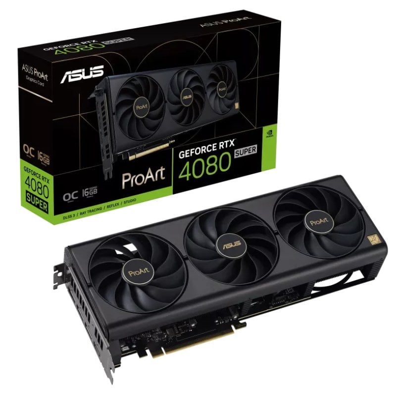 ASUS ProArt GeForce RTX 4080 SUPER 16GB OC Edition GDDR6X DLSS3