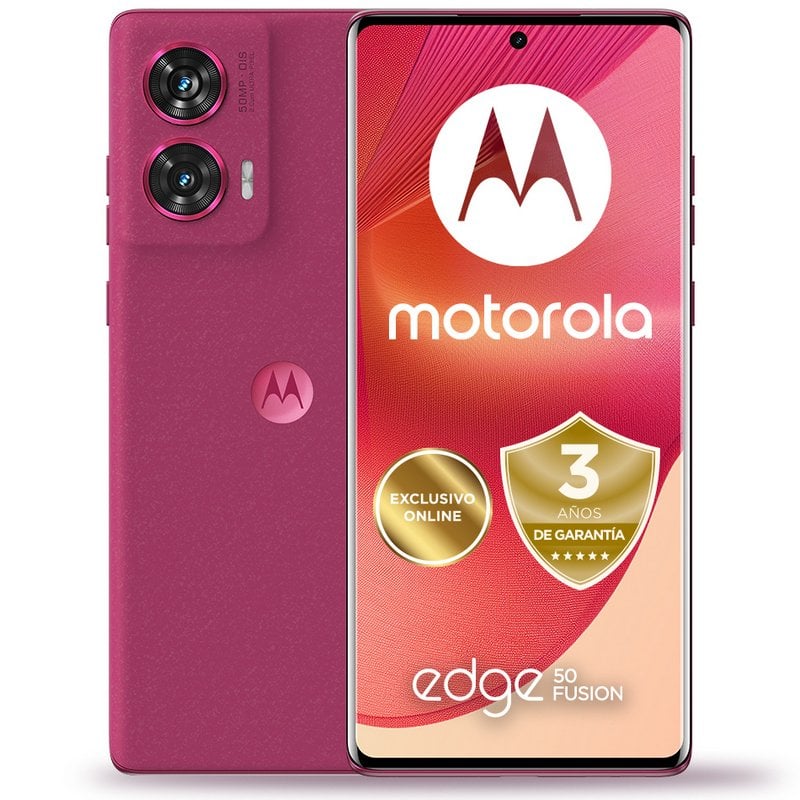 Motorola Edge 50 Fusion 5G 8/256GB Rosa Libre Reacondicionado