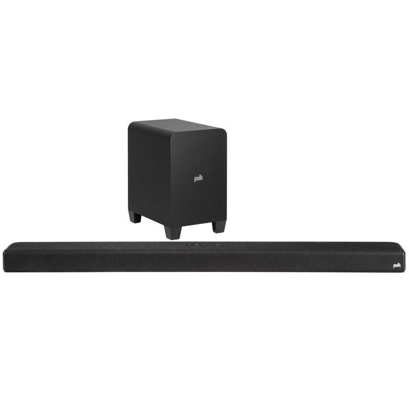 Polk Signa S4 Barra de Sonido Dolby Atmos 3.1.2 con Subwoofer Inalámbrico Reacondicionado